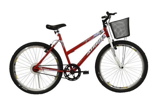 Bicicleta athor aro 26 mtb s/m model feminino c/ cestão - vermelha é ruim? Bicicleta athor aro 26 mtb s/m model feminino c/ cestão - vermelha é boa?