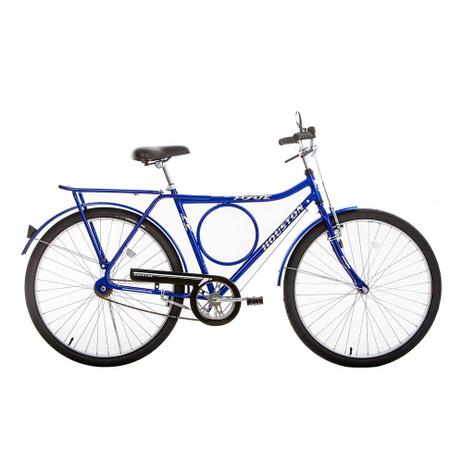 Menor preço em Bicicleta Bagageiro Aro 26” Super Forte FV Houston Azul - Bike do nordeste s/a - filial