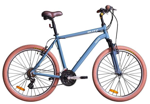 Bicicleta Blitz Híbrida - Siena 21v Altus - A26 - azul Menor preço em Bicicleta Blitz Híbrida - Siena 21v Altus - A26 - azul