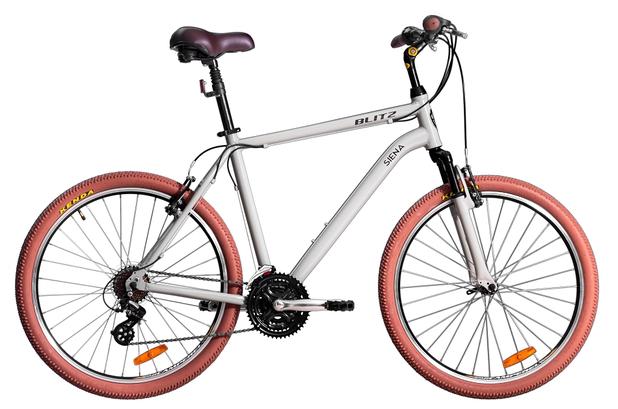Bicicleta Blitz Híbrida - Siena 21v Altus - A26 - prata Menor preço em Bicicleta Blitz Híbrida - Siena 21v Altus - A26 - prata