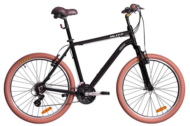 Bicicleta Blitz Híbrida - Siena 21v Altus - A26 - preta Menor preço em Bicicleta Blitz Híbrida - Siena 21v Altus - A26 - preta
