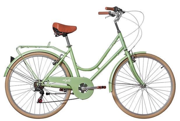 Bicicleta Blitz Vintage Style Aro 26 6v - verde - A26 Menor preço em Bicicleta Blitz Vintage Style Aro 26 6v - verde - A26