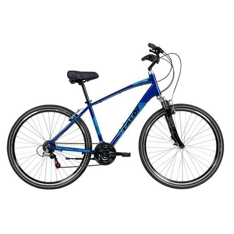 Bicicleta caloi 700 aro 700 2018 - azul Menor preço em Bicicleta caloi 700 aro 700 2018 - azul