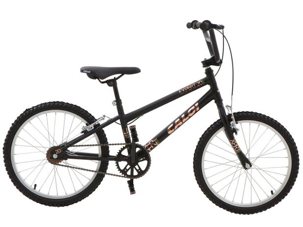 Bicicleta Caloi Expert Aro 20 Quadro Aco Carbono Freio V brake Magazine Monomegaloja