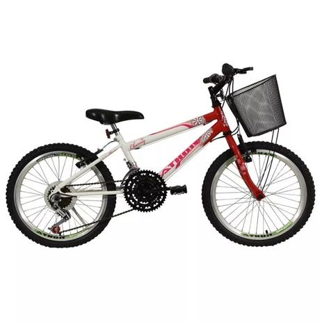 Bicicleta charmy aro 20 mtb com marchas cestão athor - cd Menor preço em Bicicleta charmy aro 20 mtb com marchas cestão athor - cd