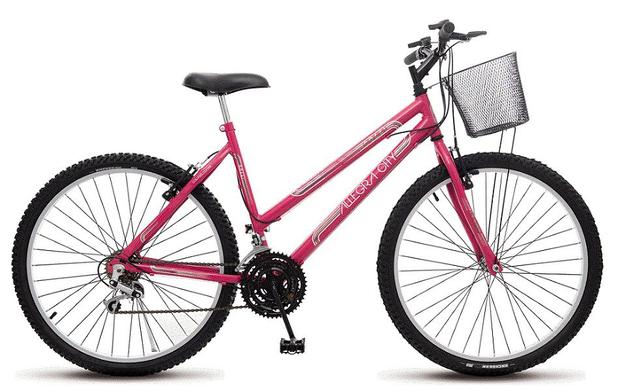 Bicicleta Colli Allegra City Pink Aro 26 18 Marchas Freios V-Break é boa?