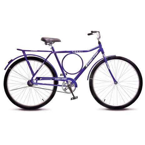 Bicicleta Colli Barra Sport Aro 26 Contra Pedal - 130.04D Menor preço em Bicicleta Colli Barra Sport Aro 26 Contra Pedal - 130.04D
