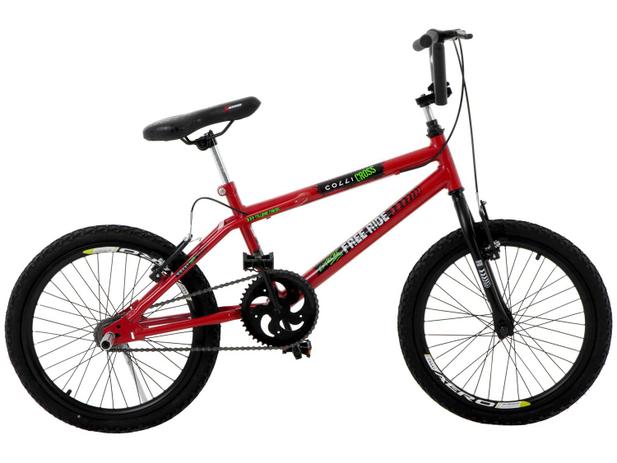 Bicicleta Colli Bike Cross Free Ride Aro 20 - Freio V-brake