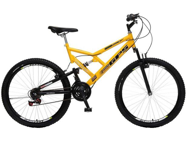 Bicicleta Colli Bike GPS Pro Aro 26 21 Marchas - Dupla Suspensão Freio V-brake