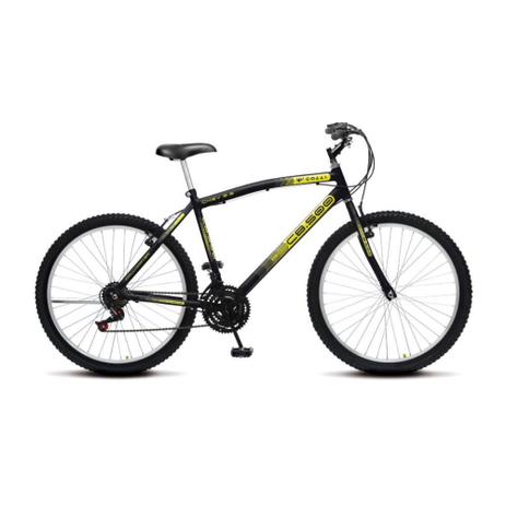 Bicicleta Colli CB500 Aro 26 18 Marchas Quadro Aço Carbono Freios V-Brake - Colli Bike