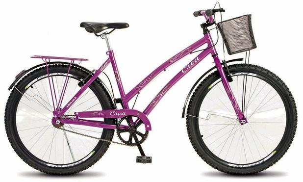 Bicicleta Colli Ciça Violeta Sem Marcha Aro 26 Freio V-Break é boa?
