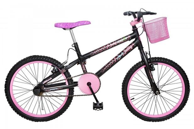 Menor preço em Bicicleta Colli Jully Preto Aro 20 Freios V- Brake