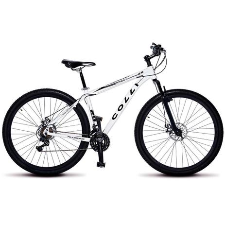 Bicicleta Colli MTB Aro 29 Alum. Kit Shimano 21M Susp. Dianteira Freios a Disco - 531.05D Menor preço em Bicicleta Colli MTB Aro 29 Alum. Kit Shimano 21M Susp. Dianteira Freios a Disco - 531.05D