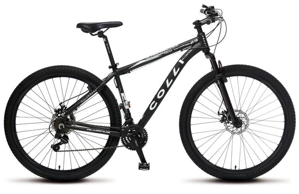Bicicleta Colli MTB Aro 29 Alum. Kit Shimano 21M Susp. Dianteira Freios a Disco - Ds decor Menor preço em Bicicleta Colli MTB Aro 29 Alum. Kit Shimano 21M Susp. Dianteira Freios a Disco - Ds decor