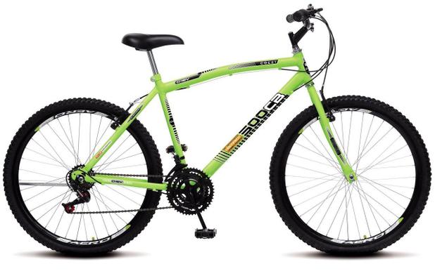 Bicicleta Colli MTB CB500 Amarelo Neon Aro 26 36 Raias Freios V-Brake é boa?