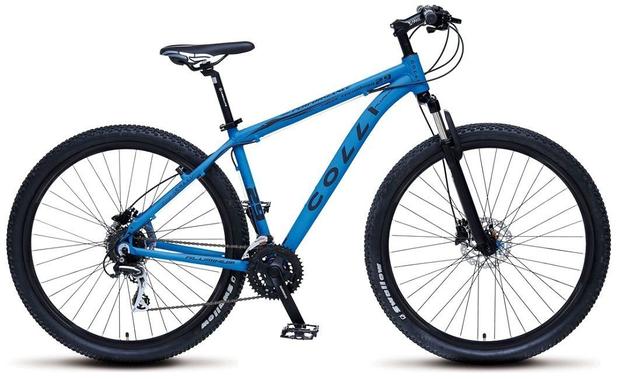 Bicicleta Colli MTB High Performance Azul Aro 29 Alum. Kit Altus Shimano 24M Susp. Dianteira Freios a Disco é boa?