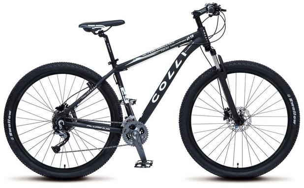 Bicicleta Colli MTB High Performance Preto Aro 29 Alum. Kit Alívio Shimano 27M Susp. Dianteira Freios a Disco é boa?