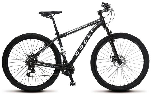Bicicleta Colli MTB High Performance Preto Aro 29 Alum. Kit Shimano 21M Susp. Dianteira Freios a Disco é boa?