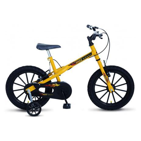 Bicicleta Colli MTB Hot Aro16 Masculino Amarelo Preto - Colli bikes Menor preço em Bicicleta Colli MTB Hot Aro16 Masculino Amarelo Preto - Colli bikes