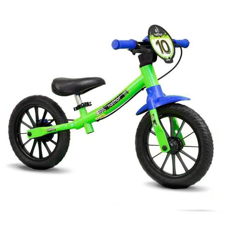 Bicicleta de Equilíbrio Balance Bike Verde Nathor é boa?