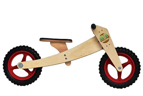 Bicicleta de madeira: woodbike kit 2 em 1 - vermelha - Camará movelaria Menor preço em Bicicleta de madeira: woodbike kit 2 em 1 - vermelha - Camará movelaria