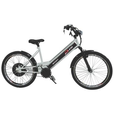 Menor preço em Bicicleta Elétrica 800W 48V 15Ah Sport Prata - Duos