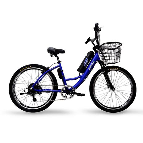 Bicicleta Elétrica Machine Motors Deluxe Lithium 350W 36V Azul é boa?