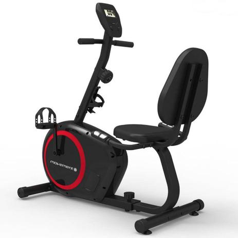 Bicicleta Ergometrica Horizontal Movement H2 Preta com Display LCD Menor preço em Bicicleta Ergometrica Horizontal Movement H2 Preta com Display LCD