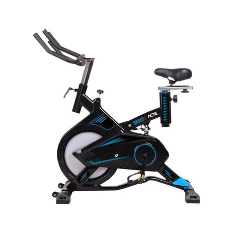 Bicicleta Ergométrica Para Spinning Pro Preta E Azul E17 Acte Menor preço em Bicicleta Ergométrica Para Spinning Pro Preta E Azul E17 Acte