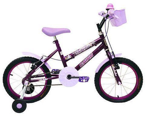 Bicicleta Feminina Aro 16 - Violeta - Cairu Menor preço em Bicicleta Feminina Aro 16 - Violeta - Cairu