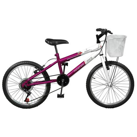 Bicicleta Feminina Aro 20 Serena Plus 7v Master Bike Menor preço em Bicicleta Feminina Aro 20 Serena Plus 7v Master Bike