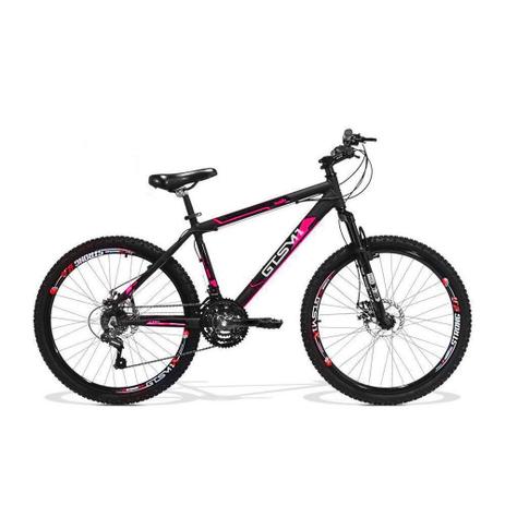 Bicicleta Feminina GTS Aro 26 Freio a Disco Câmbio Traseiro Shimano 21 Marchas e Amortecedor  GTS M1 Walk New - Gtsm1 é boa?