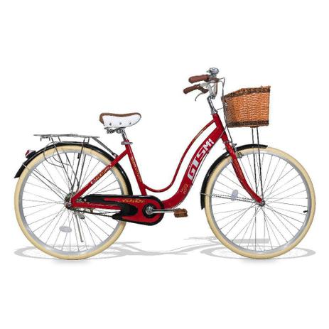 Bicicleta Feminina GTS Retrô City Aro 26 com Cestinha e Para-lama GTS M1 Retrô City - Gtsm1 Menor preço em Bicicleta Feminina GTS Retrô City Aro 26 com Cestinha e Para-lama GTS M1 Retrô City - Gtsm1