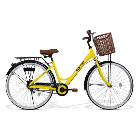 Bicicleta Feminina GTS Retrô Low Beach Aro 26 com Cestinha e Para-lama GTS M1 Retrô low Beach - Gtsm1 Menor preço em Bicicleta Feminina GTS Retrô Low Beach Aro 26 com Cestinha e Para-lama GTS M1 Retrô low Beach - Gtsm1