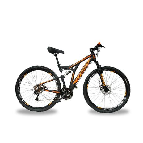 Bicicleta Full Everest 29 Freio Hidraulico - Shimano Altus 24v - Rino-correta Menor preço em Bicicleta Full Everest 29 Freio Hidraulico - Shimano Altus 24v - Rino-correta