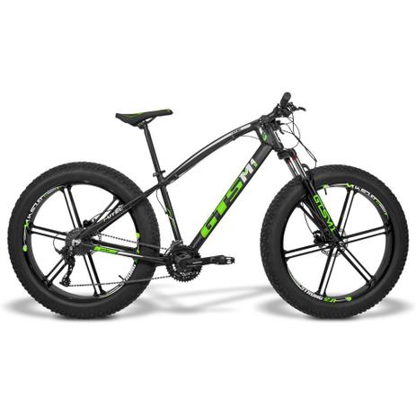Bicicleta GTS Fat Aro 26 com Freio a Disco Hidráulico 27 Marchas, Quadro de Alumínio e Roda de Magnésio GTS M1 I-Vtec - Gtsm1 Menor preço em Bicicleta GTS Fat Aro 26 com Freio a Disco Hidráulico 27 Marchas, Quadro de Alumínio e Roda de Magnésio GTS M1 I-Vtec - Gtsm1
