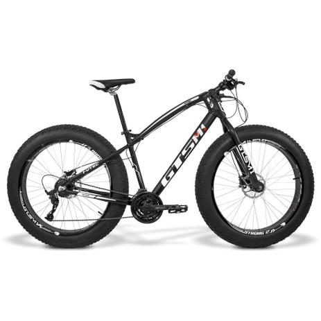 Bicicleta GTS Fat Tsi 7 Aro 26 com Freio a Disco Hidráulico 21 Marchas e Quadro de Alumínio GTS M1 I-Vtec FAT - Gtsm1 Menor preço em Bicicleta GTS Fat Tsi 7 Aro 26 com Freio a Disco Hidráulico 21 Marchas e Quadro de Alumínio GTS M1 I-Vtec FAT - Gtsm1