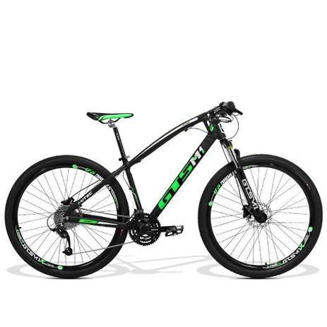 Bicicleta GTS M1 I-Vtec Xtime aro 29 Freio a Disco Hidráulico Câmbio 27 marchas - Preto / Verde Menor preço em Bicicleta GTS M1 I-Vtec Xtime aro 29 Freio a Disco Hidráulico Câmbio 27 marchas - Preto / Verde