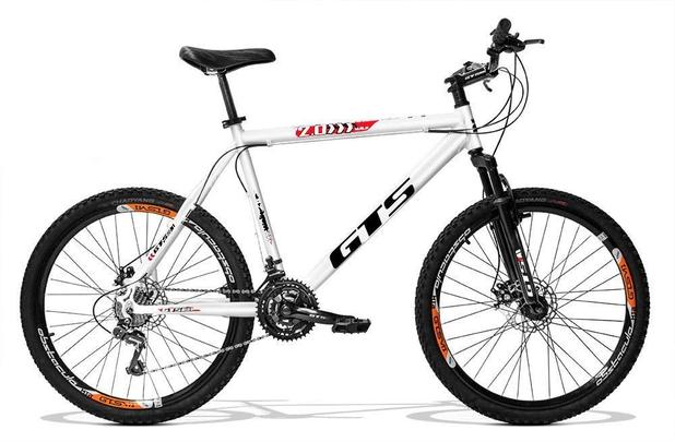 Bicicleta GTS M1 Walk 2.0 aro 26 Freio a Disco Câmbio Shimano 21 marchas - Preto Menor preço em Bicicleta GTS M1 Walk 2.0 aro 26 Freio a Disco Câmbio Shimano 21 marchas - Preto