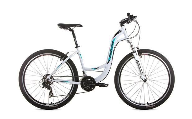 Bicicleta HT71 Aro 27,5 TM17 Branca Houston é boa?