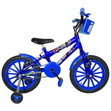 Bicicleta Infantil Aro 16 Azul Kit Azul Promocional - Flexbikes é boa?