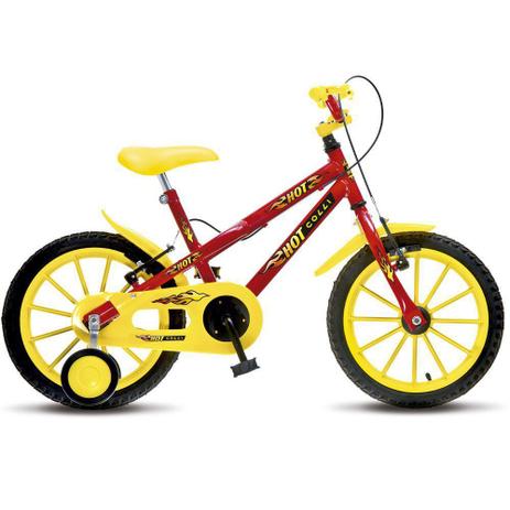 Bicicleta Infantil Aro 16 Hot Colli MTB Vermelho - Colli Bikes Menor preço em Bicicleta Infantil Aro 16 Hot Colli MTB Vermelho - Colli Bikes