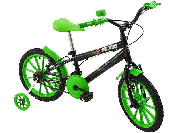 Bicicleta Infantil Aro 16 Polimet Polikids - Power Racer com Rodinhas Freio V-Brake é boa?
