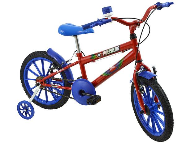 Bicicleta Infantil Aro 16 Polimet Polikids - Turbinho com Rodinhas Freio V-Brake é boa?