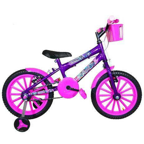 Bicicleta Infantil Aro 16 Roxa Kit Pink Promocional - Flexbikes é boa?