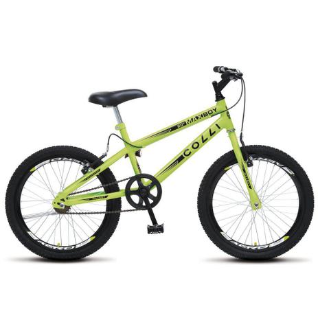 Bicicleta Infantil Aro 20 Max Boy MTB Aero Amarelo Neon - Colli Bikes Menor preço em Bicicleta Infantil Aro 20 Max Boy MTB Aero Amarelo Neon - Colli Bikes
