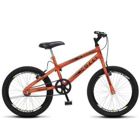 Bicicleta Infantil Aro 20 Max Boy MTB Aero Laranja Neon - Colli Bikes é ruim? Bicicleta Infantil Aro 20 Max Boy MTB Aero Laranja Neon - Colli Bikes é boa?