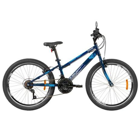 Bicicleta Infantil Caloi Max Aro 24 21 Marchas Freio V-Brake Menor preço em Bicicleta Infantil Caloi Max Aro 24 21 Marchas Freio V-Brake