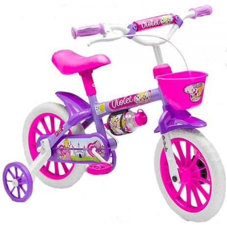 bicicleta rosa para menina
