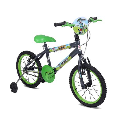Menor preço em Bicicleta Infantil Rainbow Bike Aro 16 Tigrão Grafite